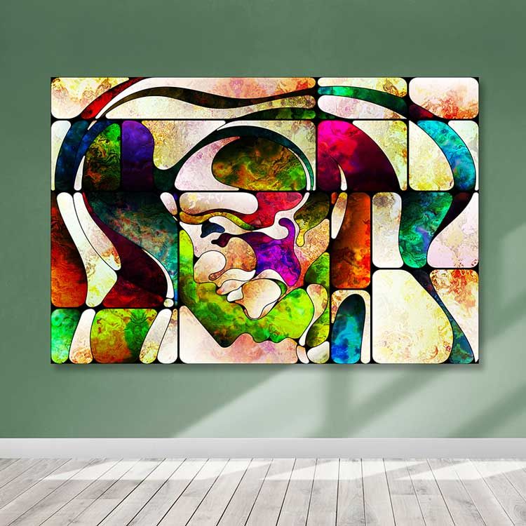 Dev Boyut Kanvas Tablo