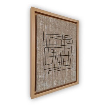 Naturel L Çerçeveli Tablo