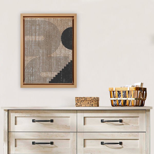 Naturel L Çerçeveli Tablo 96cm x 136cm