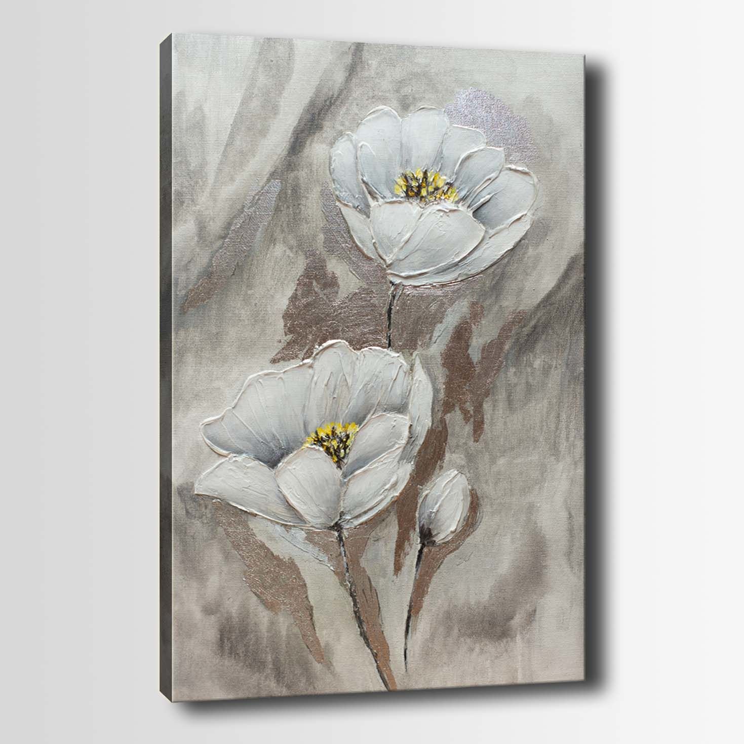 Çiçek Kanvas Tablo 50cm x 70cm
