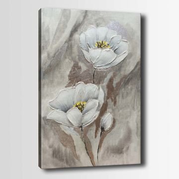 Çiçek Kanvas Tablo 50cm x 70cm