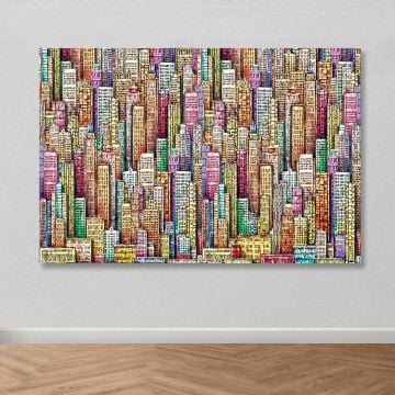 Dev Boyut Kanvas Tablo