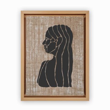 Naturel L Çerçeveli Tablo