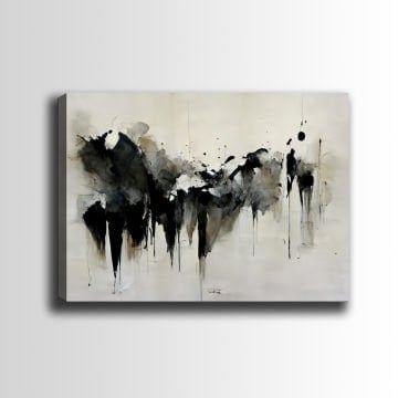 Soyut Kanvas Tablo