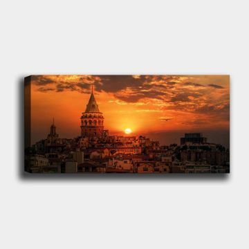 Yatay Kanvas Tablo 60cm x140cm