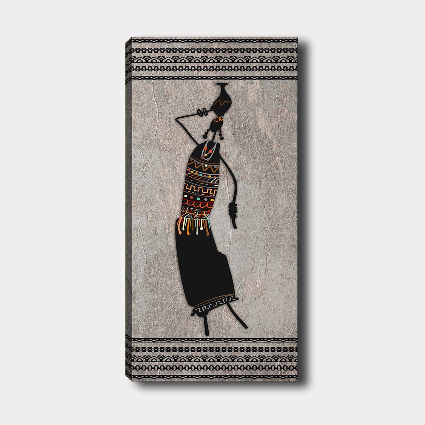 Dikey Kanvas Tablo 50cm x 120cm