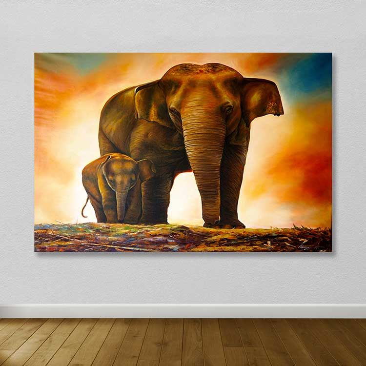 Dev Boyut Kanvas Tablo