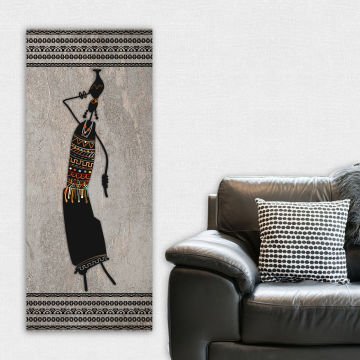 Dikey Kanvas Tablo 60cm x140cm
