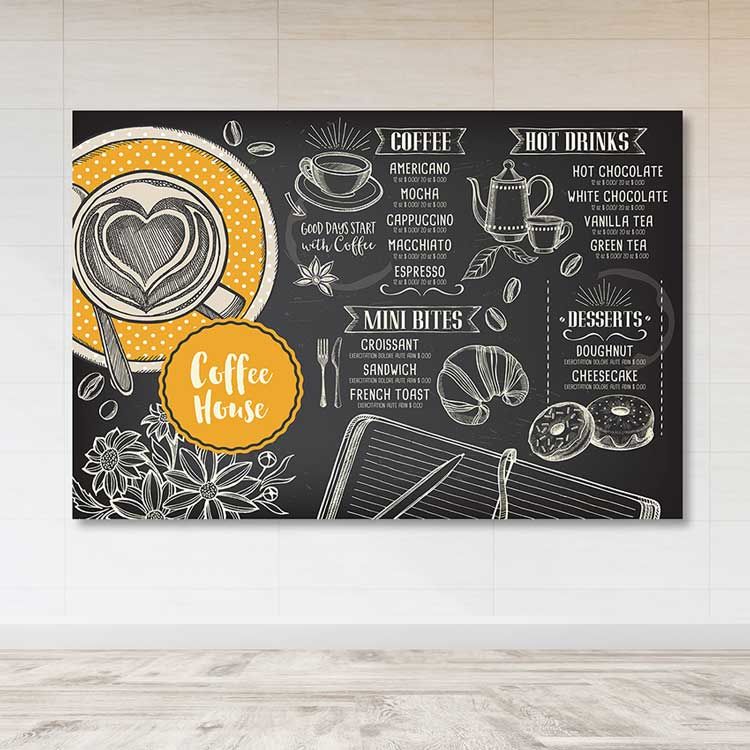 Dev Boyut Kanvas Tablo