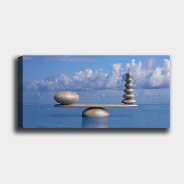Yatay Kanvas Tablo 30cm x 90cm