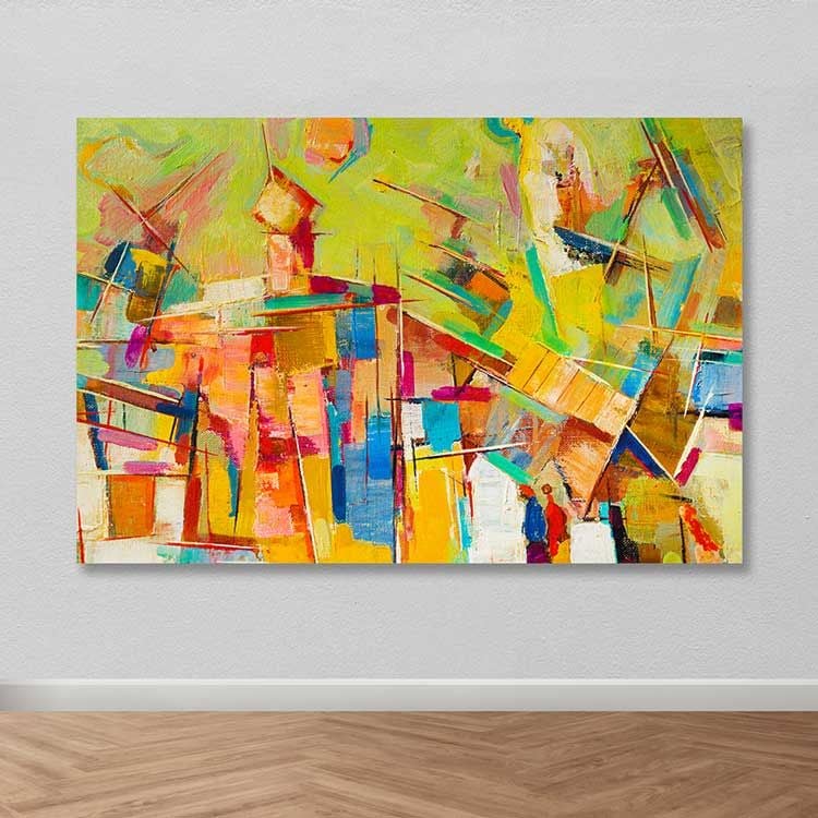 Dev Boyut Kanvas Tablo