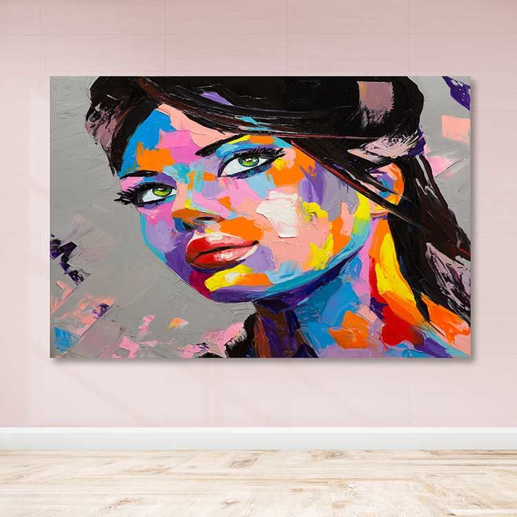 Dev Boyut Kanvas Tablo