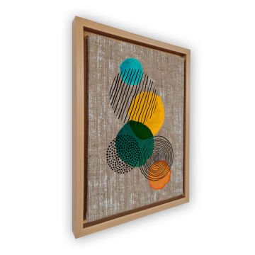 Naturel L Çerçeveli Tablo 46cm x 66cm