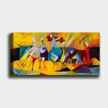 Yatay Kanvas Tablo 50cm x 120cm