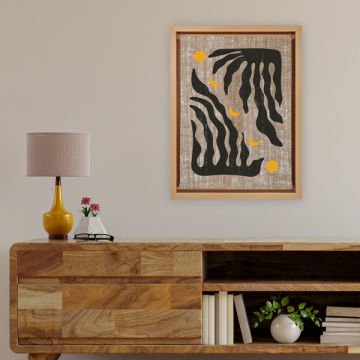 Naturel L Çerçeveli Tablo