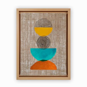 Naturel L Çerçeveli Tablo