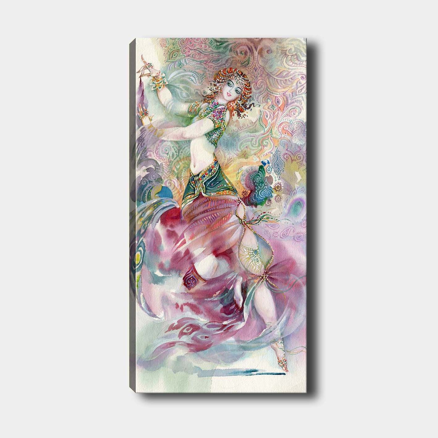 Dikey Kanvas Tablo 60cm x140cm