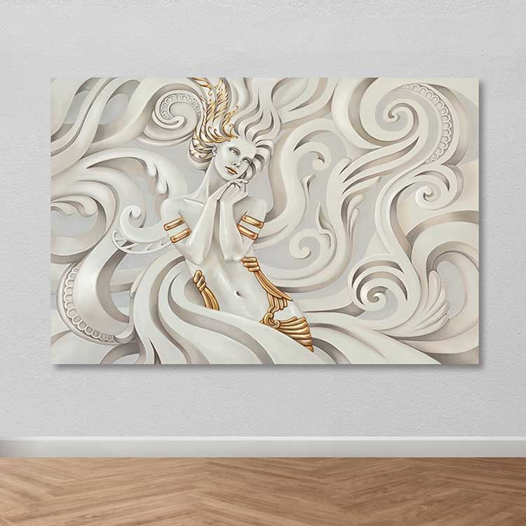 Dev Boyut Kanvas Tablo