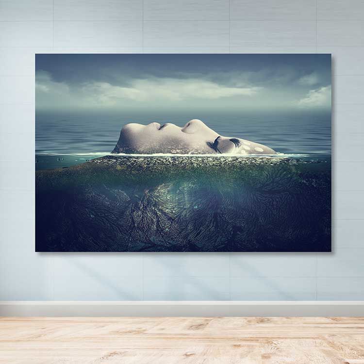 Dev Boyut Kanvas Tablo