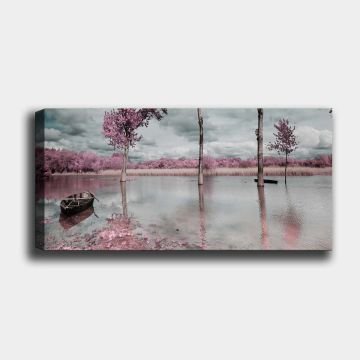 Yatay Kanvas Tablo 30cm x 90cm