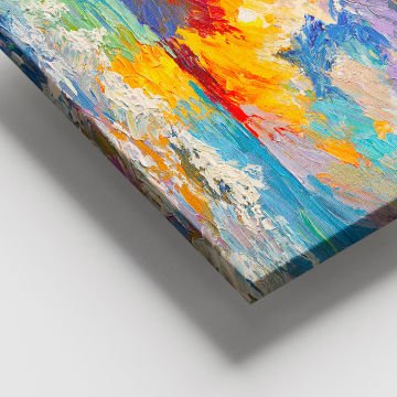 Dev Boyut Kanvas Tablo