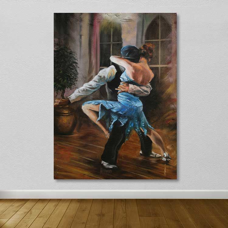 Dev Boyut Kanvas Tablo 100cm x 140cm