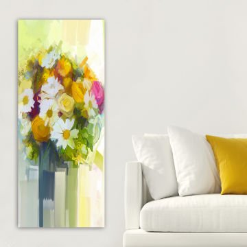 Dikey Kanvas Tablo 30cm x 90cm