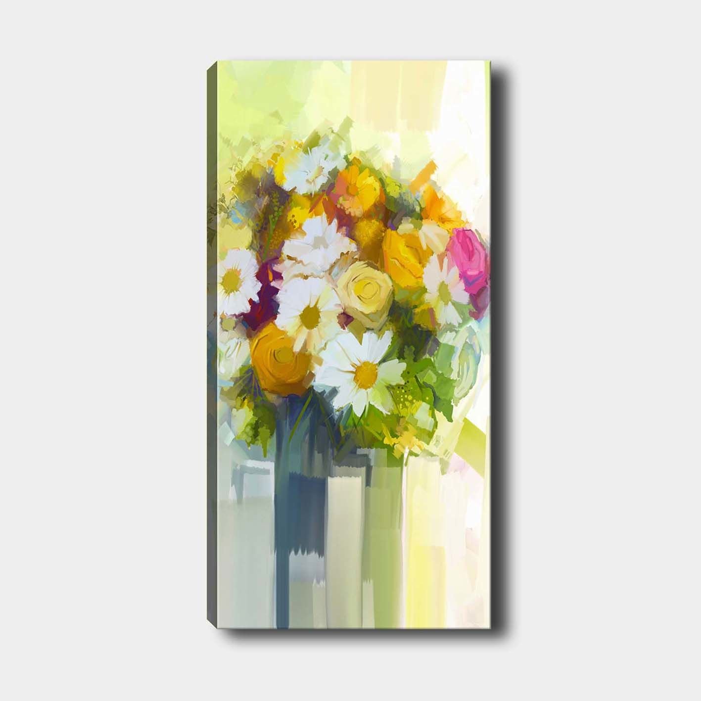 Dikey Kanvas Tablo 30cm x 90cm