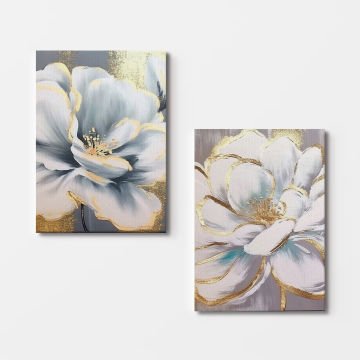 2 Parçalı Kanvas Tablo