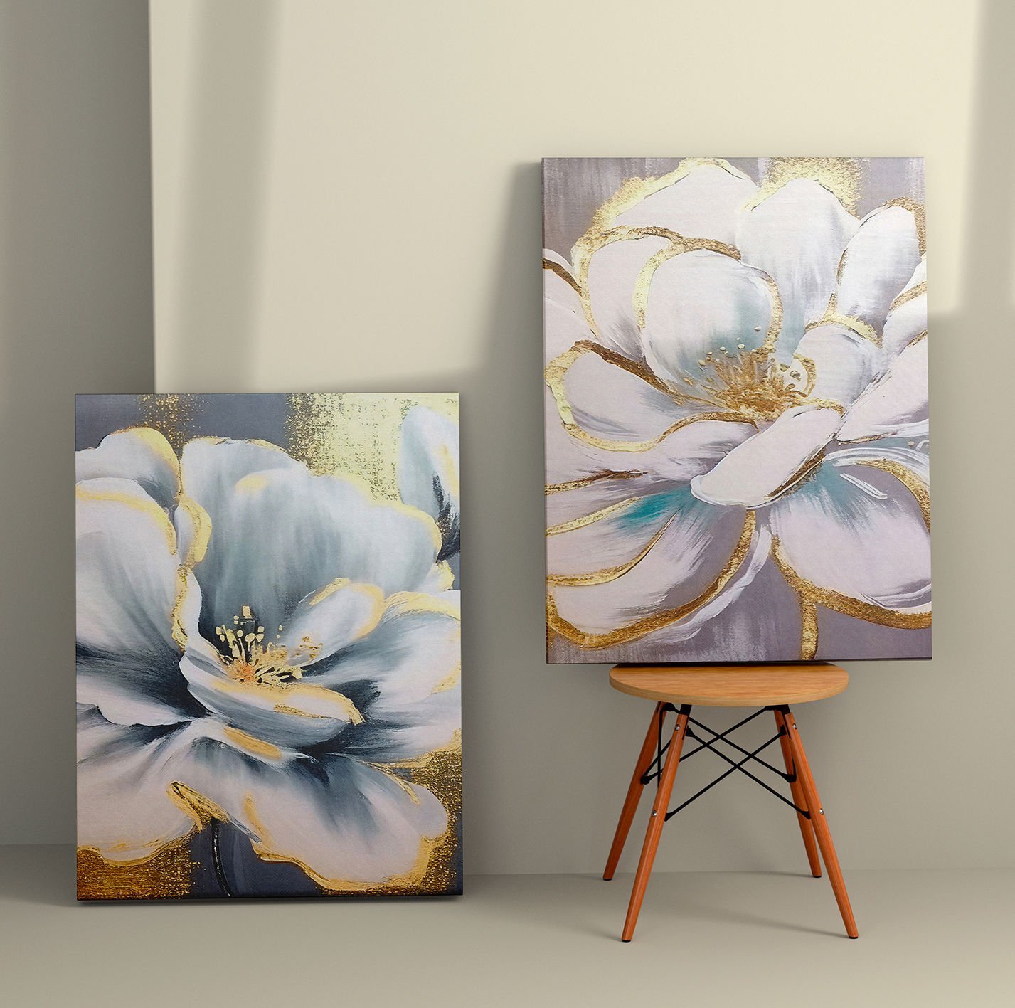 2 Parçalı Kanvas Tablo