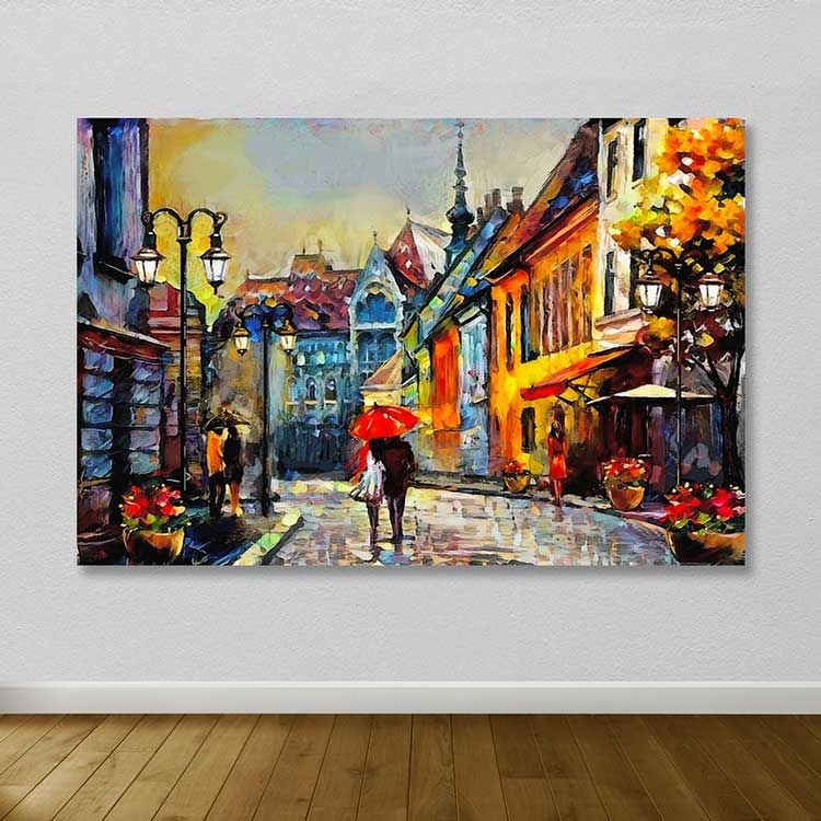 Dev Boyut Kanvas Tablo