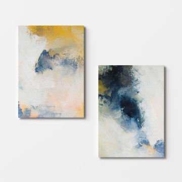 2 Parçalı Kanvas Tablo