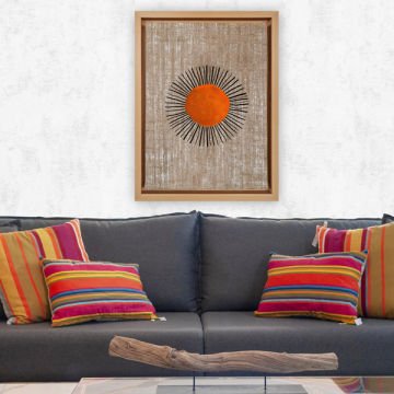 Naturel L Çerçeveli Tablo 36cm x 46cm