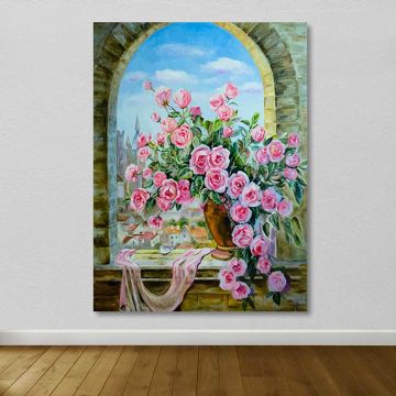 Dev Boyut Kanvas Tablo 100cm x 140cm