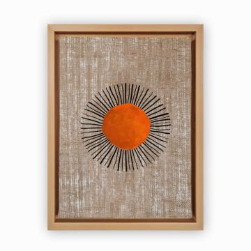 Naturel L Çerçeveli Tablo 96cm x 136cm