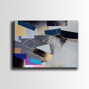 Soyut Kanvas Tablo