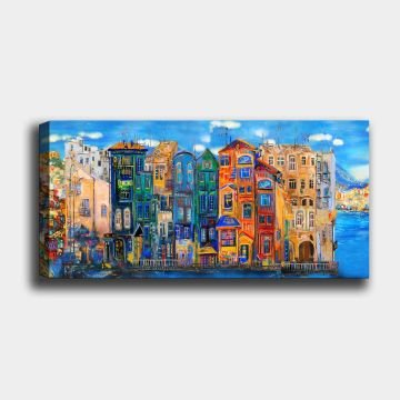 Yatay Kanvas Tablo 40cm x 100cm