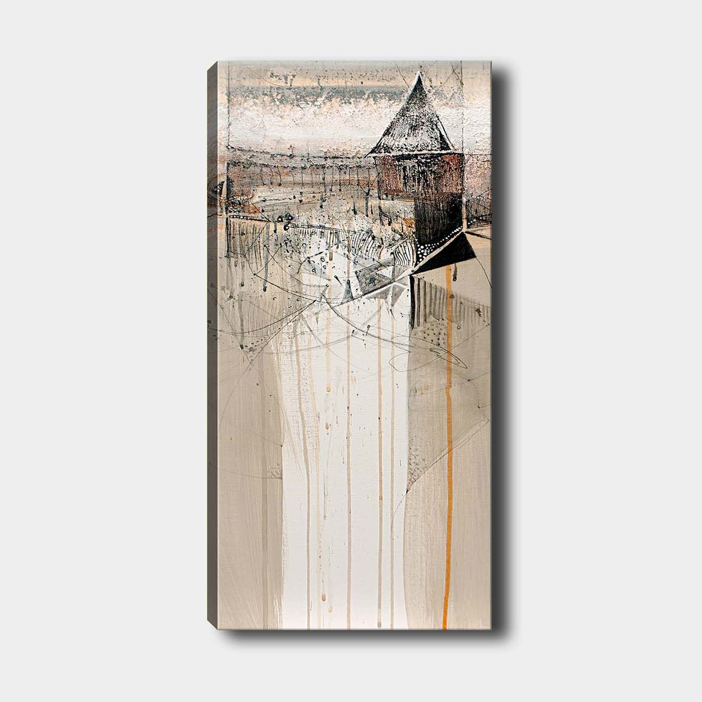 Dikey Kanvas Tablo 30cm x 90cm
