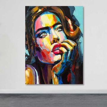 Dev Boyut Kanvas Tablo