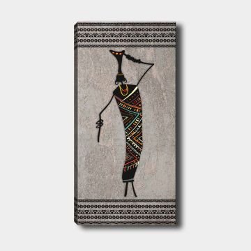 Dikey Kanvas Tablo 30cm x 90cm