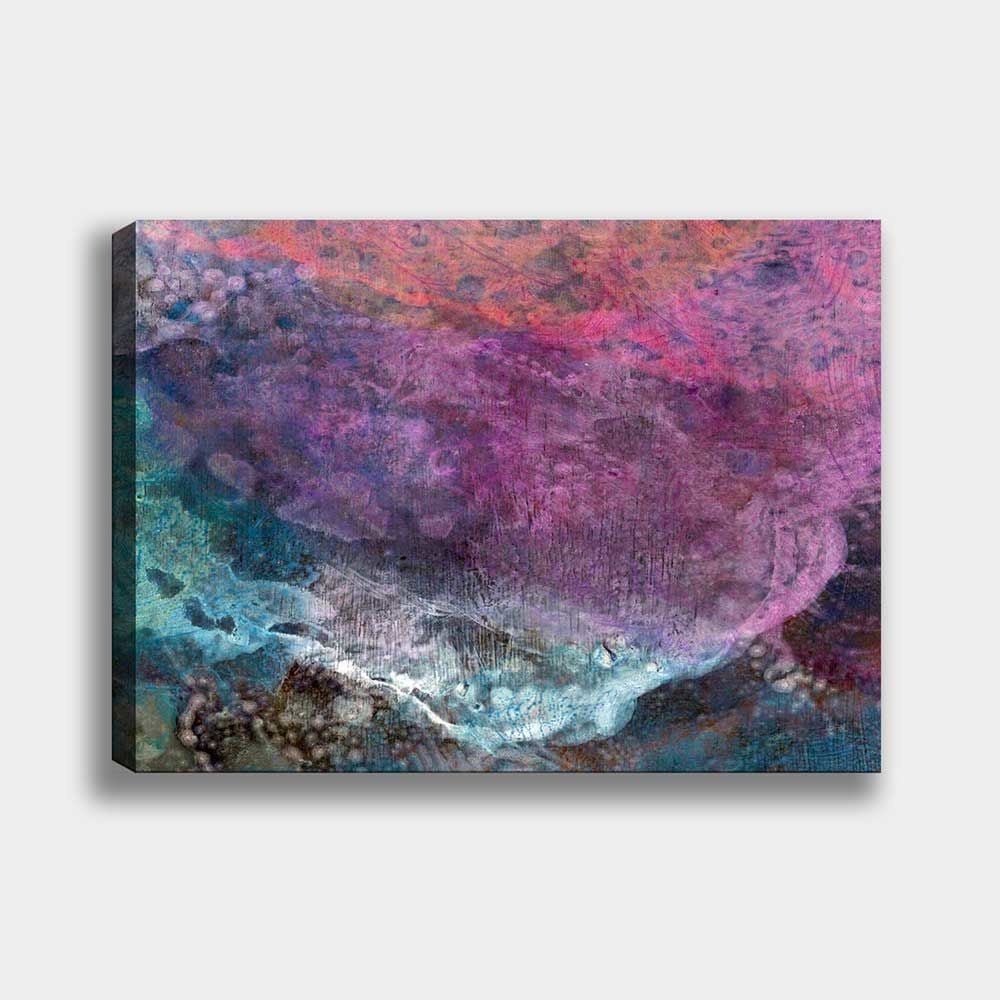 Renkli Soyut Kanvas Tablo 140cm x 200cm