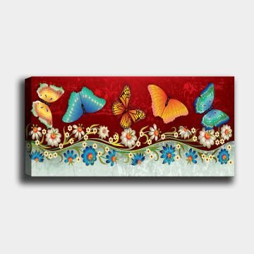 Yatay Kanvas Tablo 30cm x 90cm