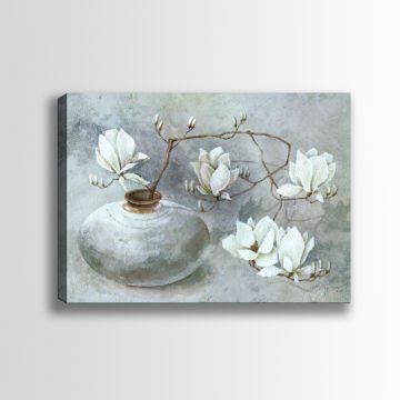 Çiçek Kanvas Tablo 30x40cm