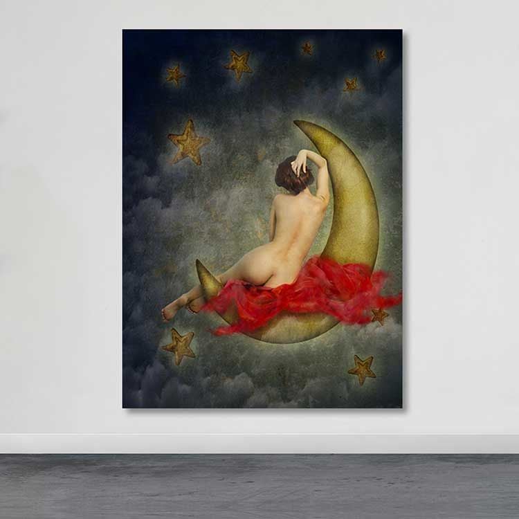 Dev Boyut Kanvas Tablo 100cm x 140cm
