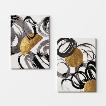 2 Parçalı Kanvas Tablo