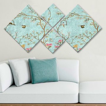 4 Parçalı Mdf Tablo 40cm x 40cm