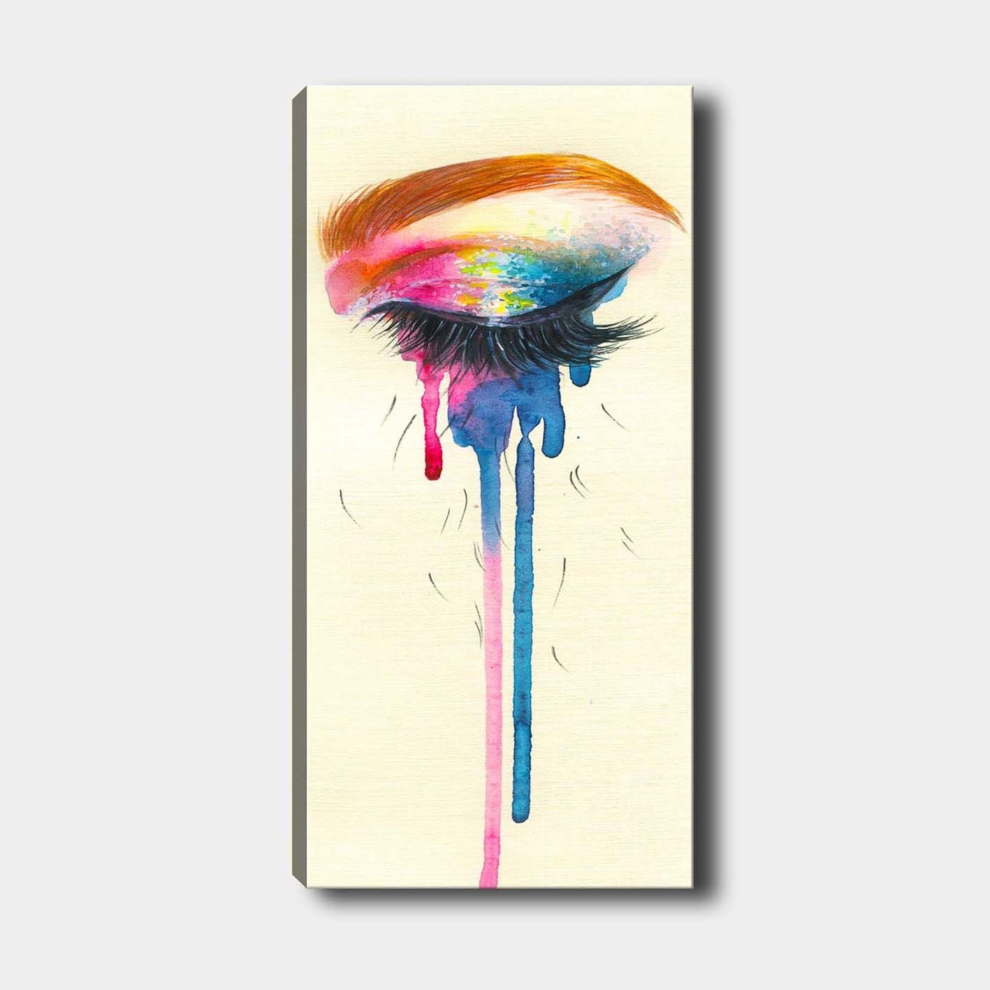 Dikey Kanvas Tablo 60cm x140cm
