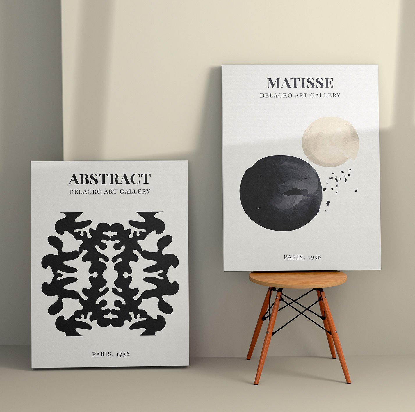 2 Parçalı Kanvas Tablo