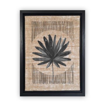 Siyah L Çerçeveli Tablo 46cm x 66cm