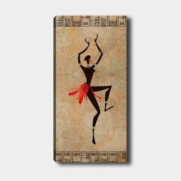 Dikey Kanvas Tablo 40cm x 100cm